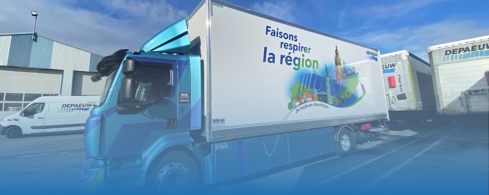 Bienvenue à notre porteur électrique !